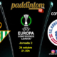 Conference League 2025. Liga inicial - Jornada 2. Jueves 24 de octubre. Betis - Copenaghe a las 21.00h. Disfruta de nuestra promoción de tu copa de Ron Añejo ORO de Legendario con tu grupo de amigos en nuestras pantallas de TV en Paddintom Café & Copas