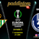 Conference League 2025. Liga inicial - Jornada 3. Jueves 7 de noviembre, Betis - NK Celje a las 21.00h. Disfruta de nuestra promoción de tu copa de Ron Añejo ORO de Legendario con tu grupo de amigos en nuestras pantallas de TV en Paddintom Café & Copas