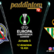 Conference League 2025. Liga inicial - Jornada 5. Jueves 12 de diciembre, Petrocub Hincesti - Betis a las 18.45h. Disfruta de nuestra promoción de tu copa de Ron Añejo ORO de Legendario con tu grupo de amigos en nuestras pantallas de TV en Paddintom Café & Copas