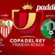 Copa del Rey 2025. Jornada 1 Primera ronda. Miércoles 30 de Octubre, Las Rozas - Sevilla a las 19.00h y Jueves 31 de Octubre, Gévora - Sevilla a las 21.00h. Disfruta de todos los partidos con tu grupo de amigos en nuestras pantallas de TV en Paddintom Café & Copas