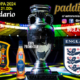 EUROCOPA Alemania 2024. GRAN FINAL. Domingo  14 de Julio. España - Inglaterra a a las 21.00h. Disfruta de nuestra promoción de tu copa de Ron Añejo ORO de Legendario con tu grupo de amigos en nuestras pantallas de TV en Paddintom Café & Copas