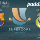 Supercopa de España 2025. GRAN FINAL. Sábado  12 de Enero, Real Madrid - Barcelona a las 20.00h. Disfruta de todos los partidos con tu grupo de amigos en nuestras pantallas de TV en Paddintom Café & Copas