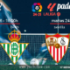 Jornada 7 Liga EA Sports 1ª División 2025. Fútbol en Paddintom por TV. Martes 24 de Septiembre, Sevilla - Valladolid a las 19.00h y Jueves 26 de Septiembre, Las Palmas - Betis a las 21.00h. Disfruta de nuestra promoción de tu copa de Ron Añejo ORO de Legendario con tu grupo de amigos en nuestras pantallas de TV en Paddintom Café & Copas