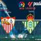 Jornada 9 Liga EA Sports 1ª División 2025. Fútbol en Paddintom por TV. Domingo 6 de Octubre. Sevilla - Betis a las 18.30h. Disfruta de nuestra promoción de tu copa de Ron Añejo ORO de Legendario con tu grupo de amigos en nuestras pantallas de TV en Paddintom Café & Copas